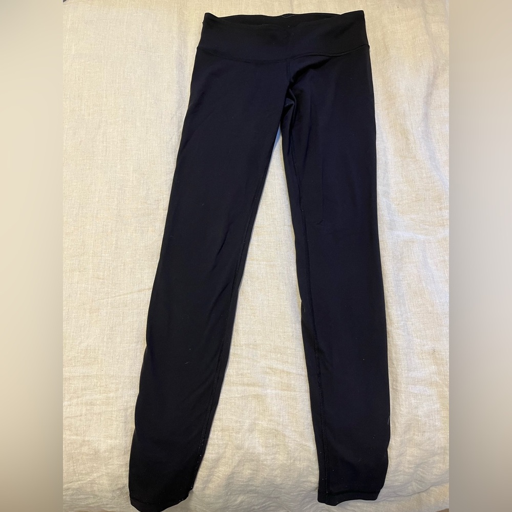 Reversible mid rise lululemon yoga pants